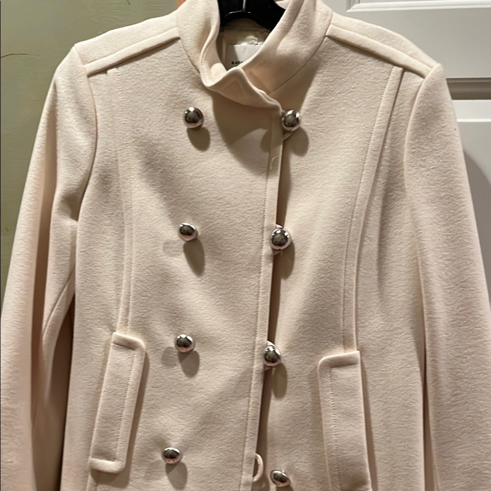 NWOT Banana Republic wool pea coat